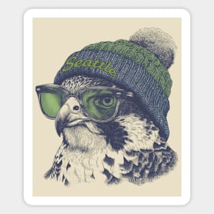 Seattle Football Seahawks Mascot Cheerleading M11193 Magnet